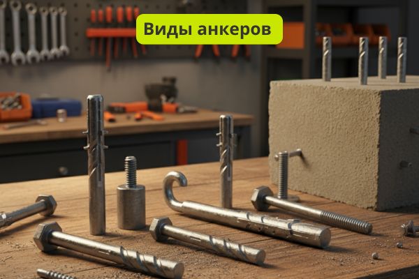 Виды анкеров фото